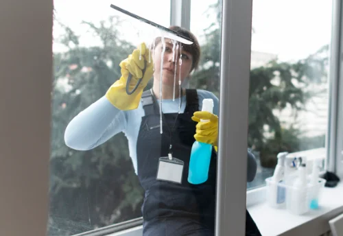 Nettoyage de vitres intérieures et extérieures à Busloup